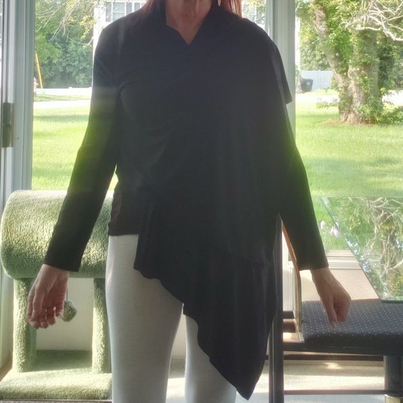 Cable & Gauge High Low Cardigan Wrap - Picture 11 of 12